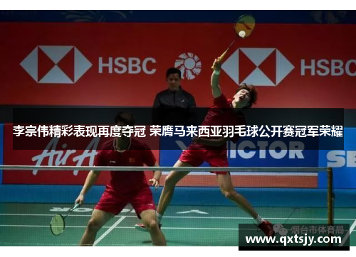 李宗伟精彩表现再度夺冠 荣膺马来西亚羽毛球公开赛冠军荣耀